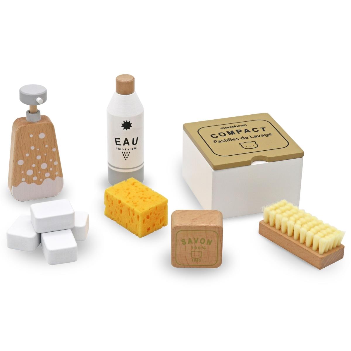 Koka tīrīšanas komplekts bērniem - 10 vienības