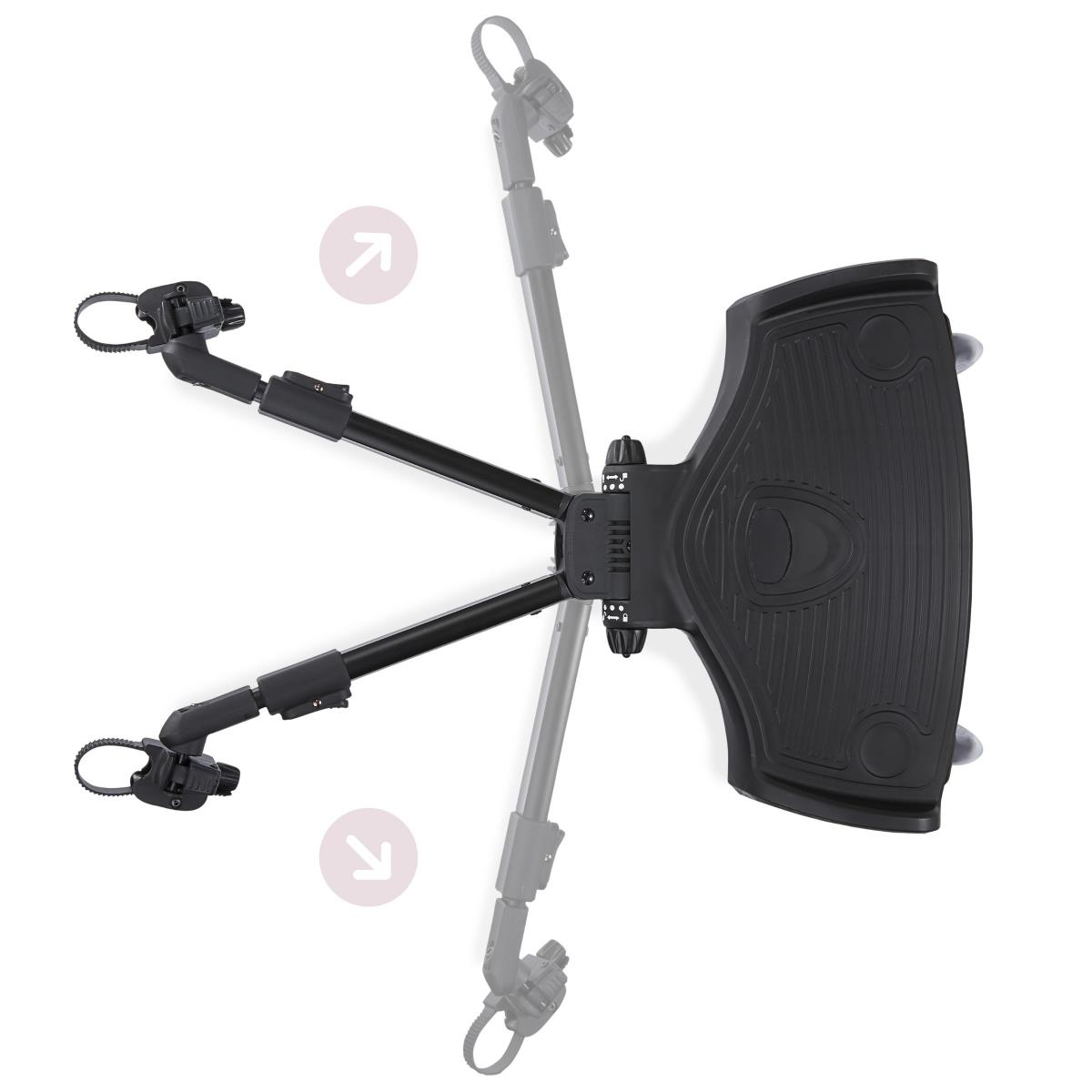 Bērnu ratiņu pagarinājums ar regulējamu sēdekli un universālu stiprinājuma sistēmu - Moby-System BUGGY2GO