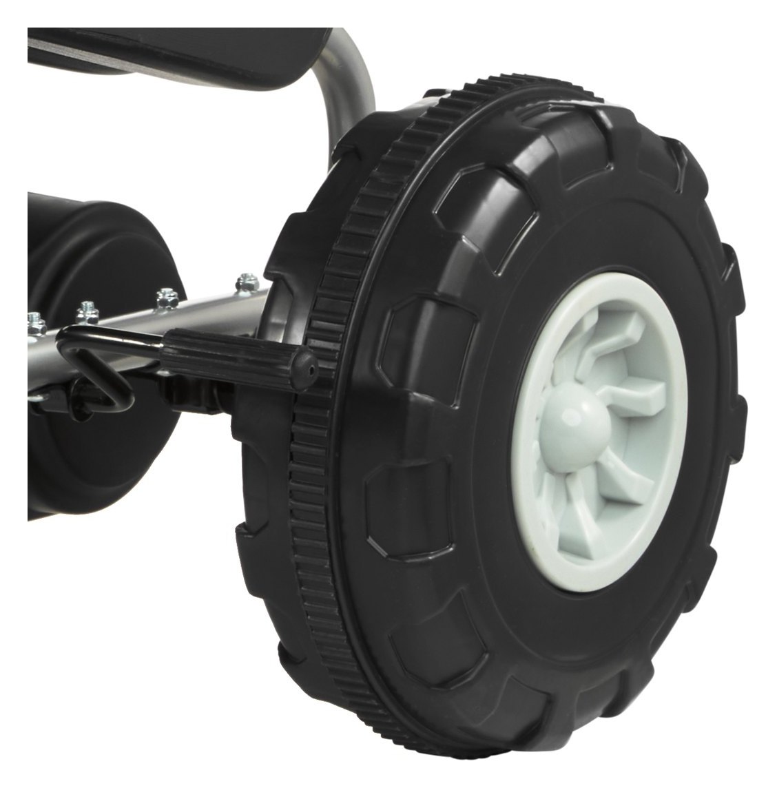 CHESTER pedāļu kartings - braucamrīks bērniem no 3 līdz 6 gadiem - pelēks