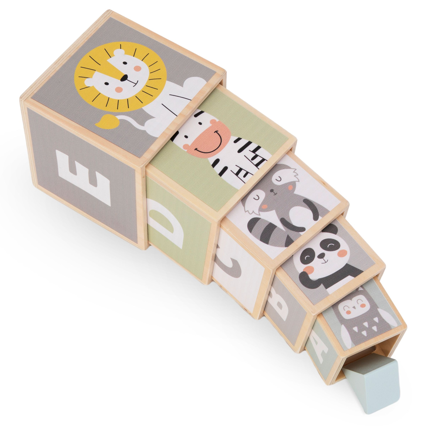 Koka tornis - formu šķirotājs skaitļi alfabēts dzīvnieki