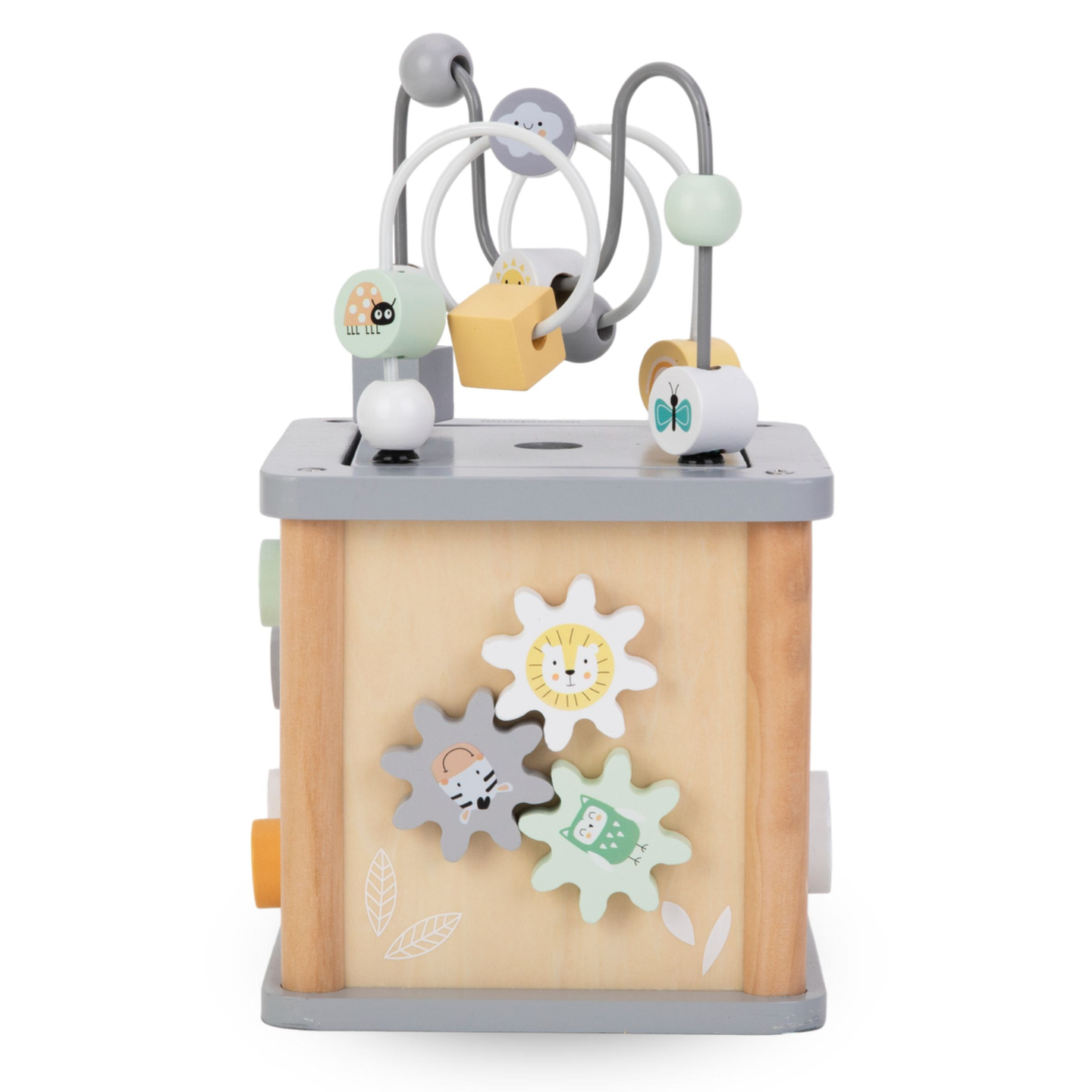 Montessori koka izglītojošais kubs - motoriskā cilpa