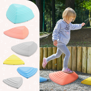 Krāsaini balansēšanas akmentiņi - 6 gab