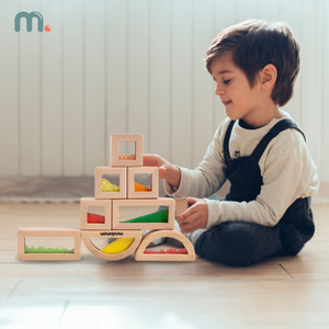 Koka sensoro klucīšu komplekts ar dažādiem pildījumiem - 15 gab